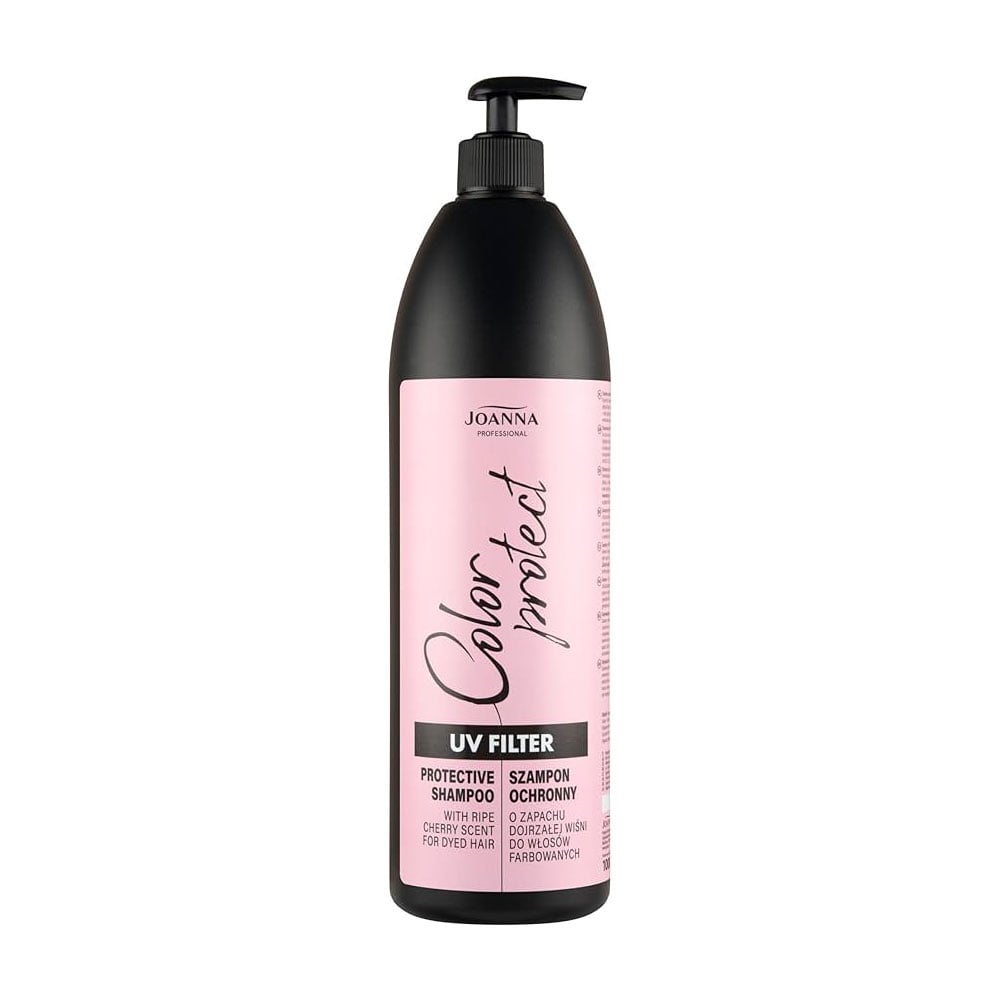 Шампунь Joanna Professional UV Filter Protective Hair Shampoo з ароматом вишні, для фарбованого волосся, 1 л